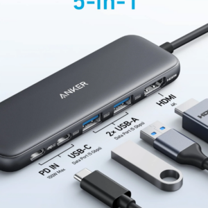 Alternative view of Anker Hub 5-en-1 USB-C