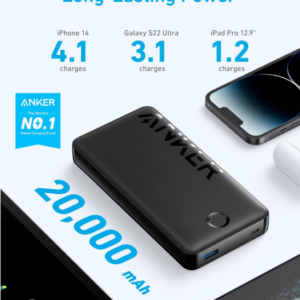 Alternative view of Anker 326 Power Bank 20.000 mAh Negro