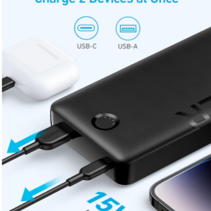 Anker 326 Power Bank 20.000 mAh Negro - Imagen 3