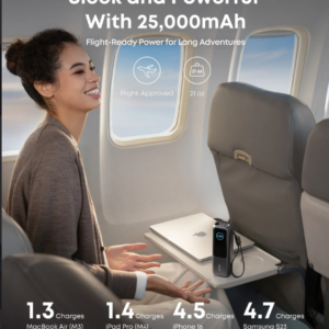 Anker Power Bank 25K 165W Negro - Imagen 4