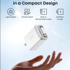 Anker Nano Charger 35W con Cable USB-C Integrado - Imagen 3