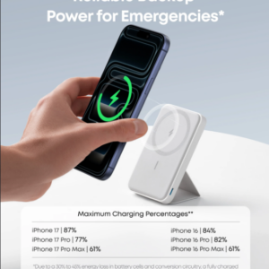 Anker MagGo Power Bank 5K Negro - Imagen 5